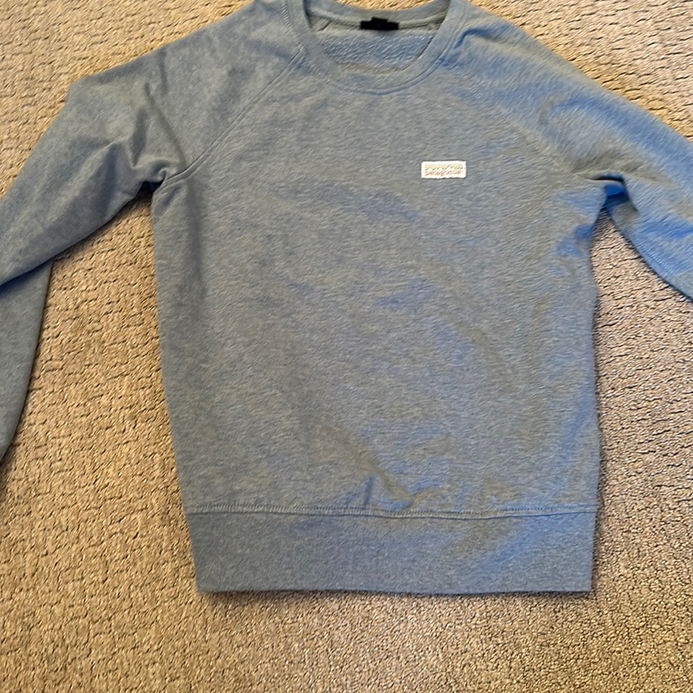 Patagonia blue crewneck